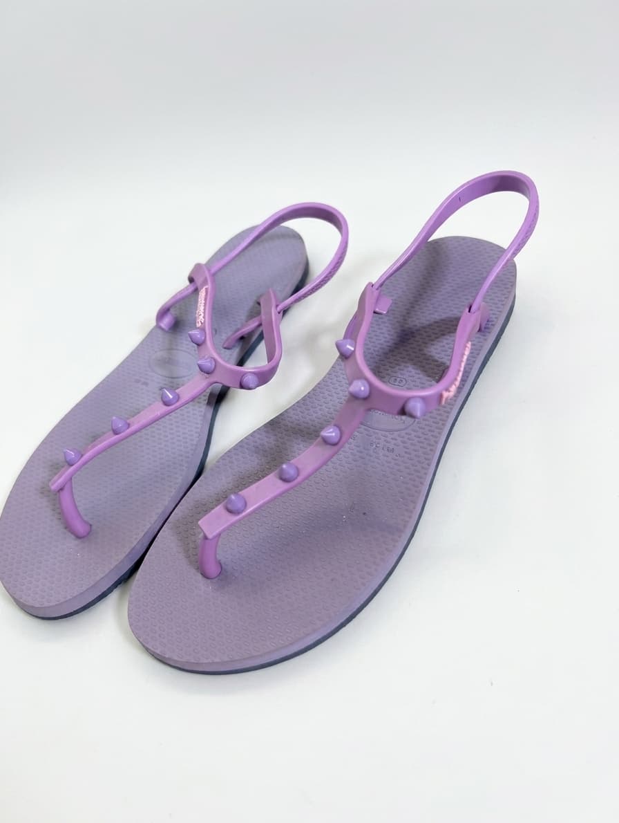 Havaianas Freedom Studs Sandals - Purple Women's US 6.5 / EU 38 — photo 1 of 6