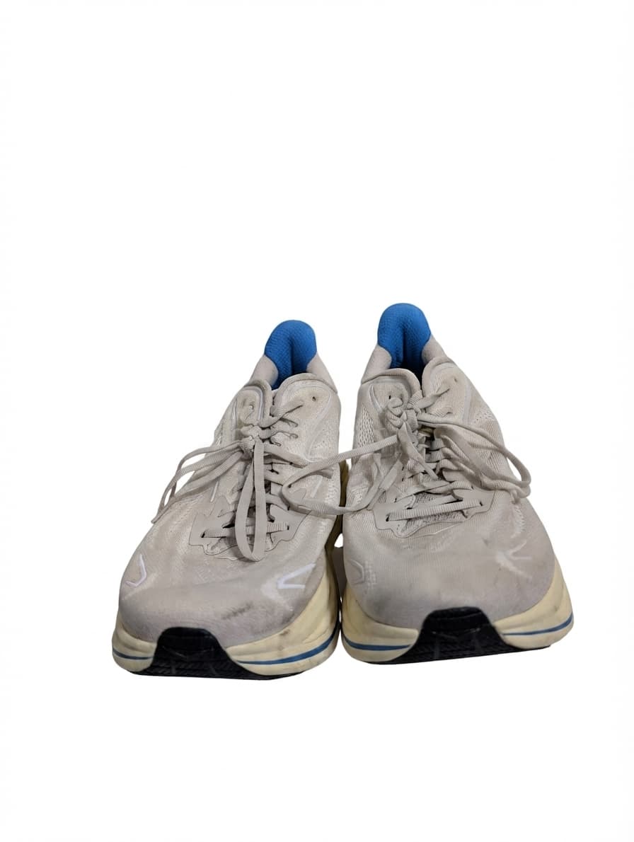 Hoka Clifton 10 Men's Running Shoes White/Blue US 12 — photo 1 of 4