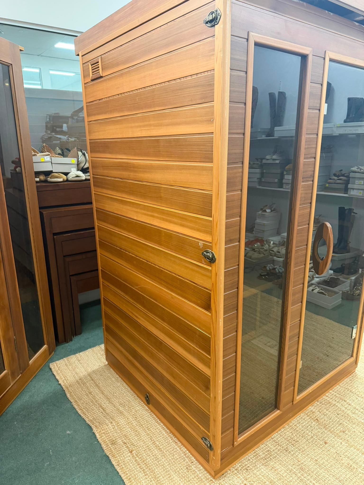 Home Wellness 2-Person Far Infrared Sauna Brown — photo 2 of 8