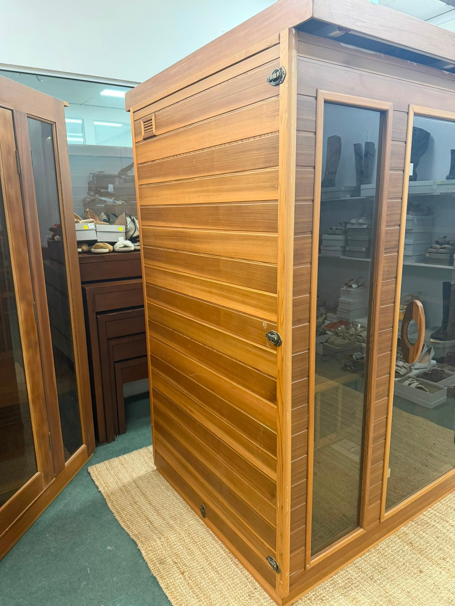 Home Wellness 2-Person Far Infrared Sauna Brown — photo 3 of 8