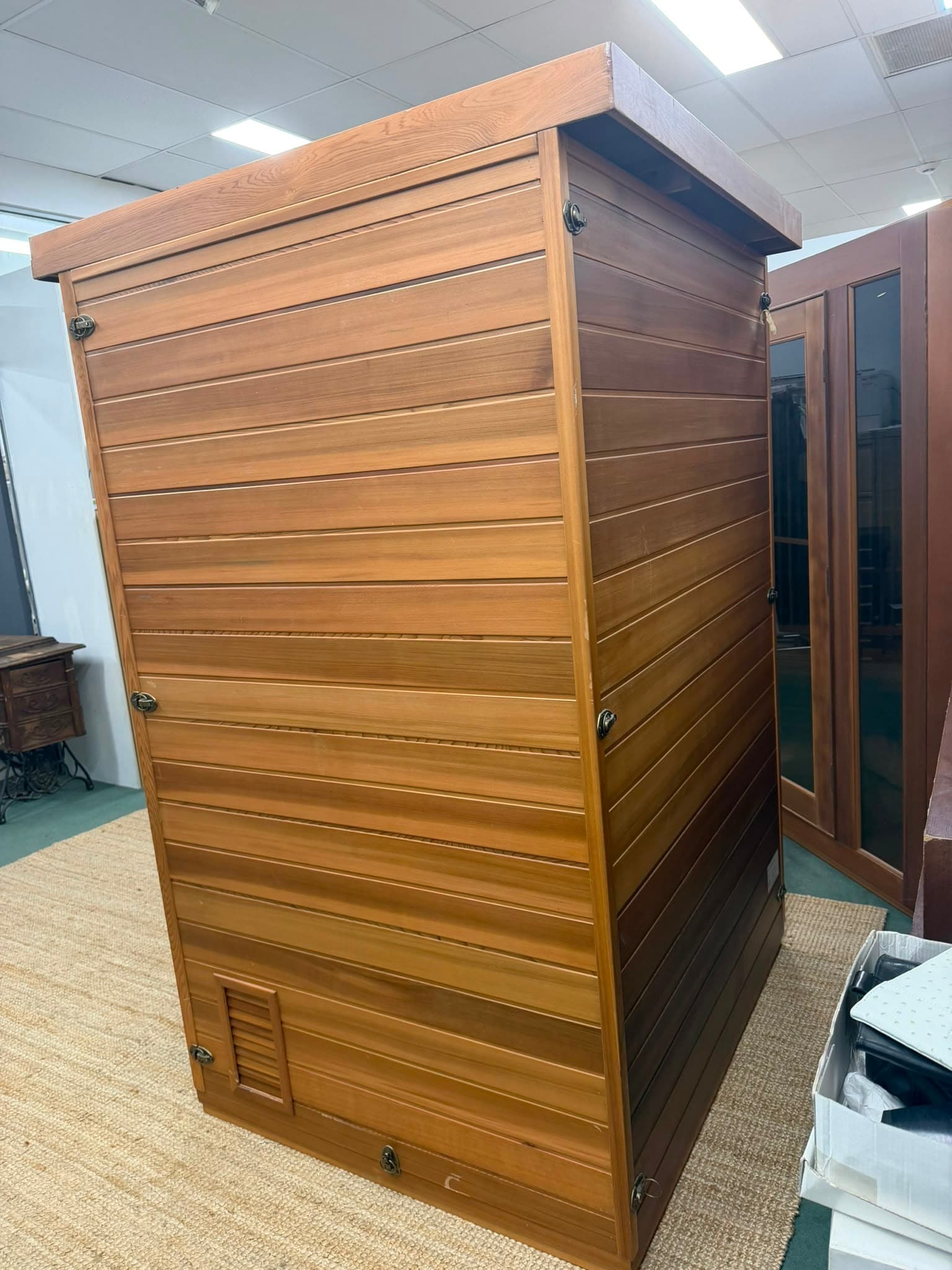 Home Wellness 2-Person Far Infrared Sauna Brown — photo 8 of 8