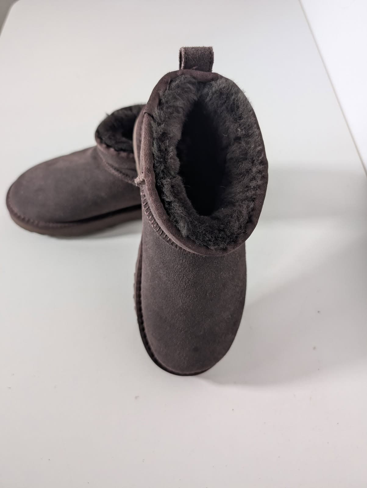 Hush Classic Mini Suede Boots - Dark Brown EU 38 — photo 1 of 6