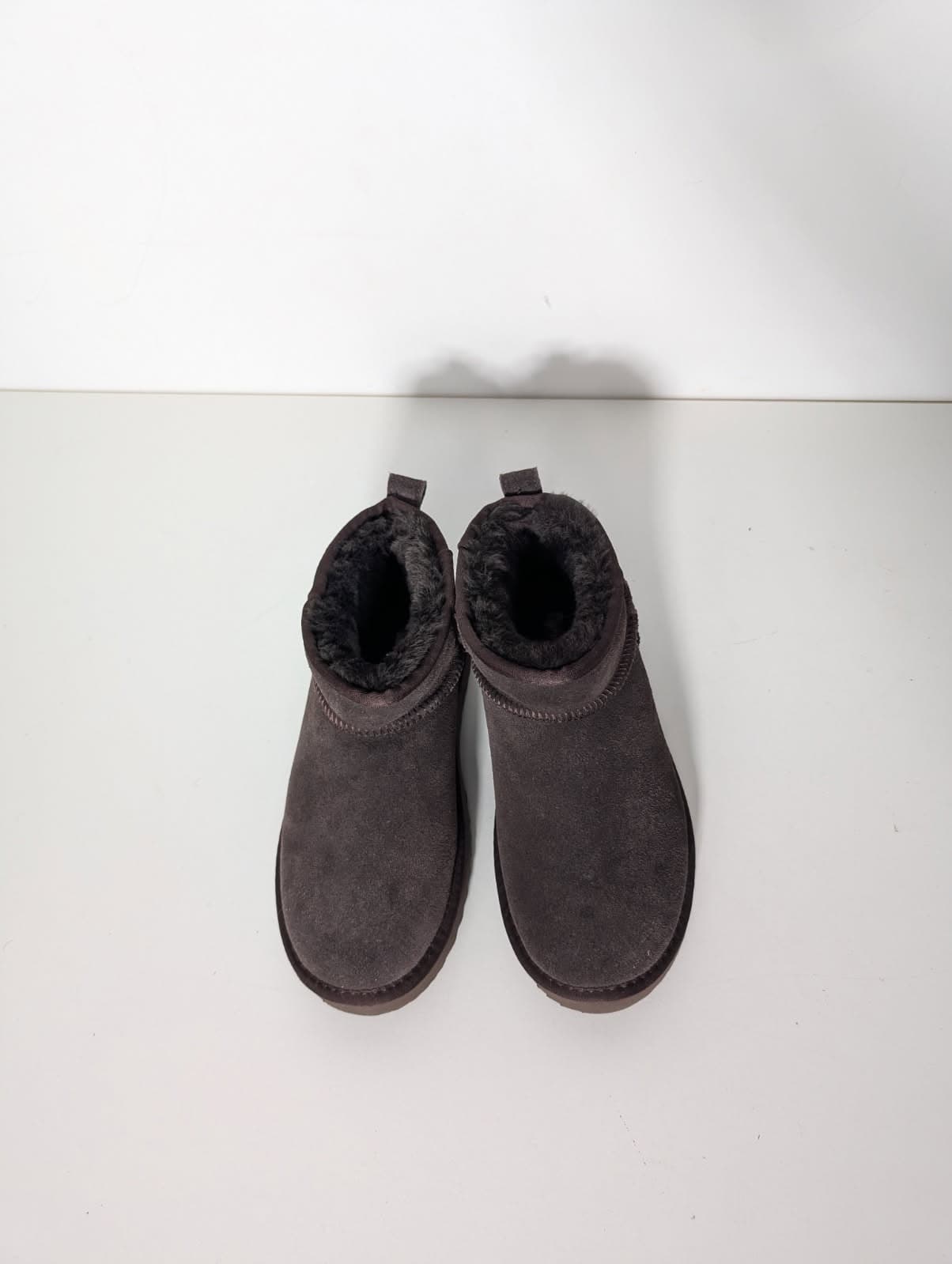 Hush Classic Mini Suede Boots - Dark Brown EU 38 — photo 3 of 6