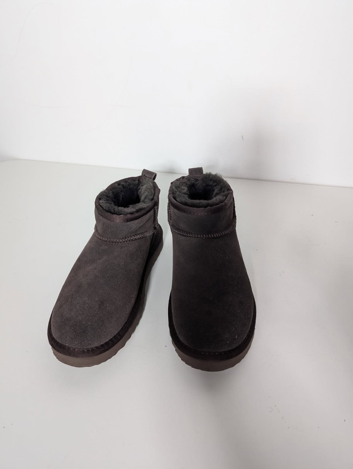 Hush Classic Mini Suede Boots - Dark Brown EU 38 — photo 6 of 6