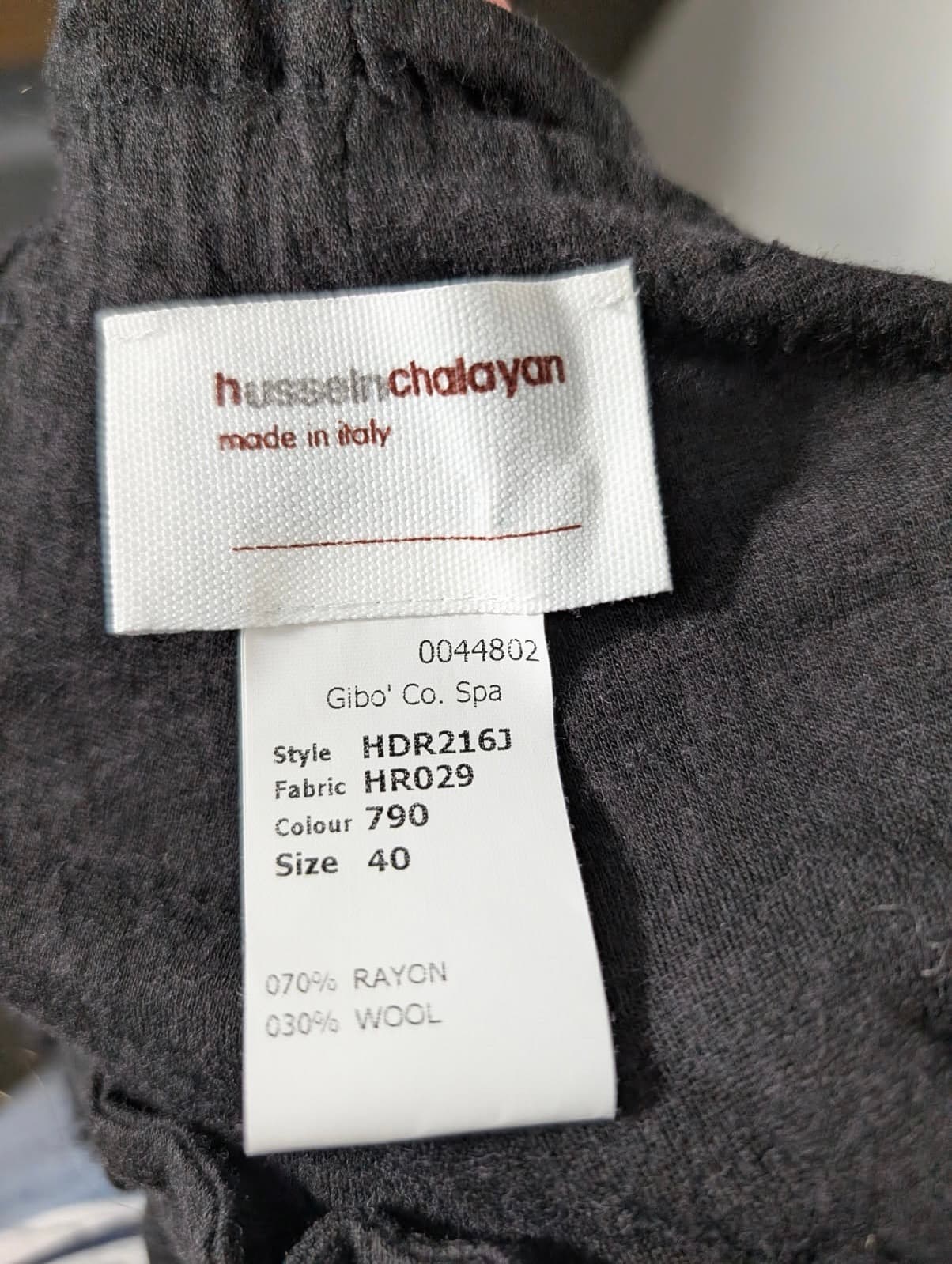 Hussein Chalayan Black Paperbag Waist Jogger Pants - Size 40 — photo 6 of 6