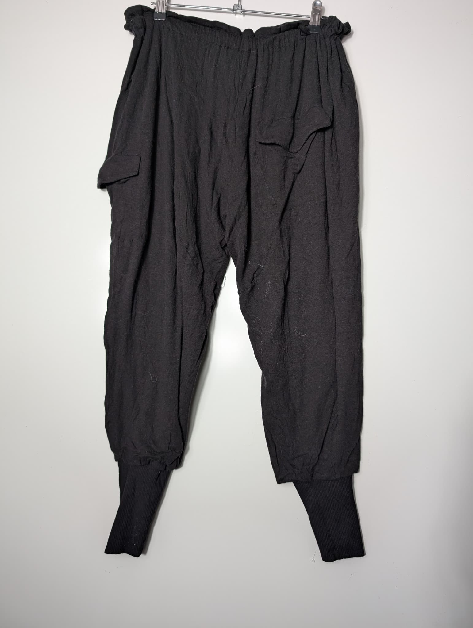 Hussein Chalayan Harem Jogger Pants Black Size 40 — photo 4 of 6