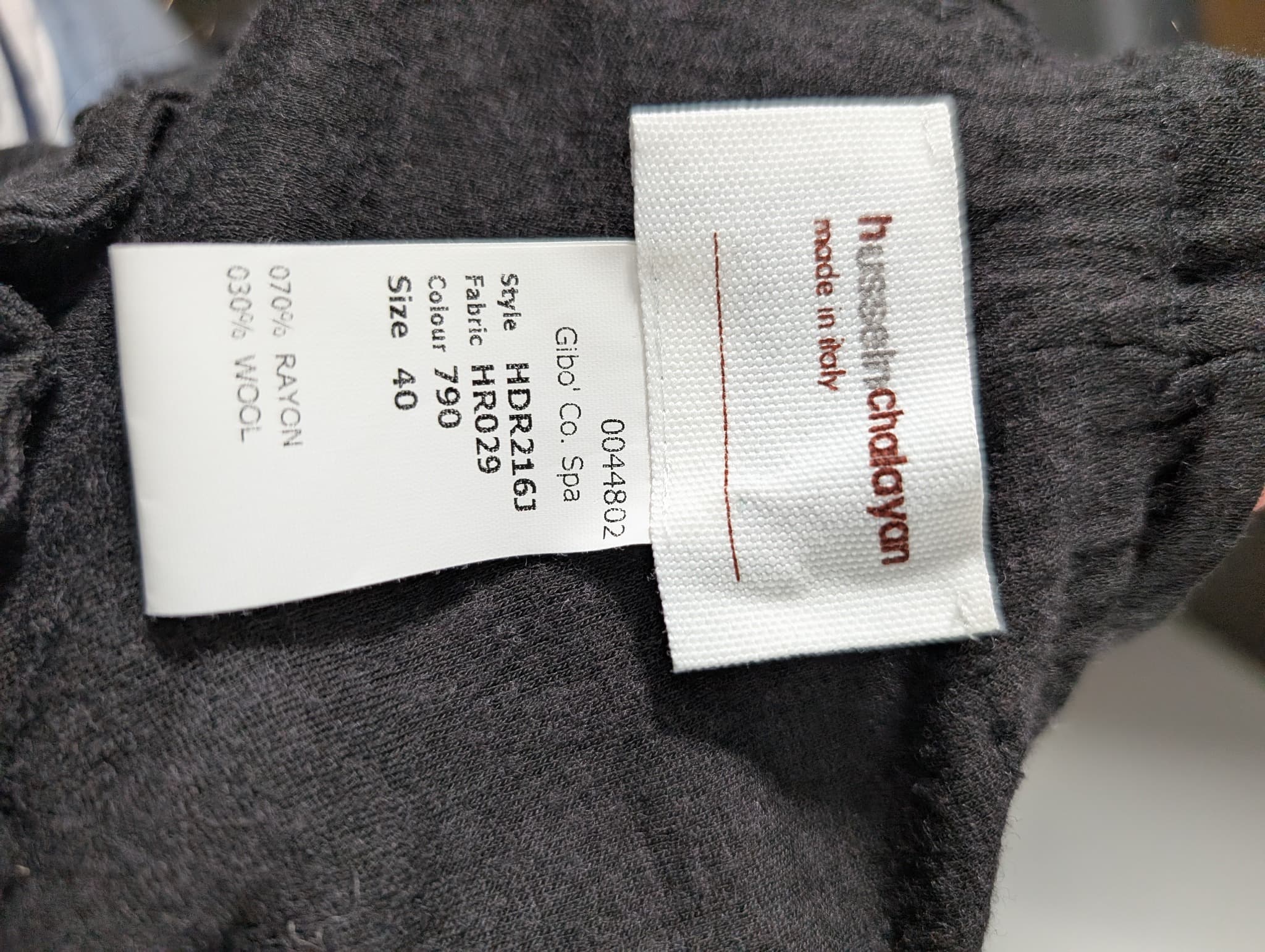 Hussein Chalayan Harem Jogger Pants Black Size 40 — photo 5 of 6