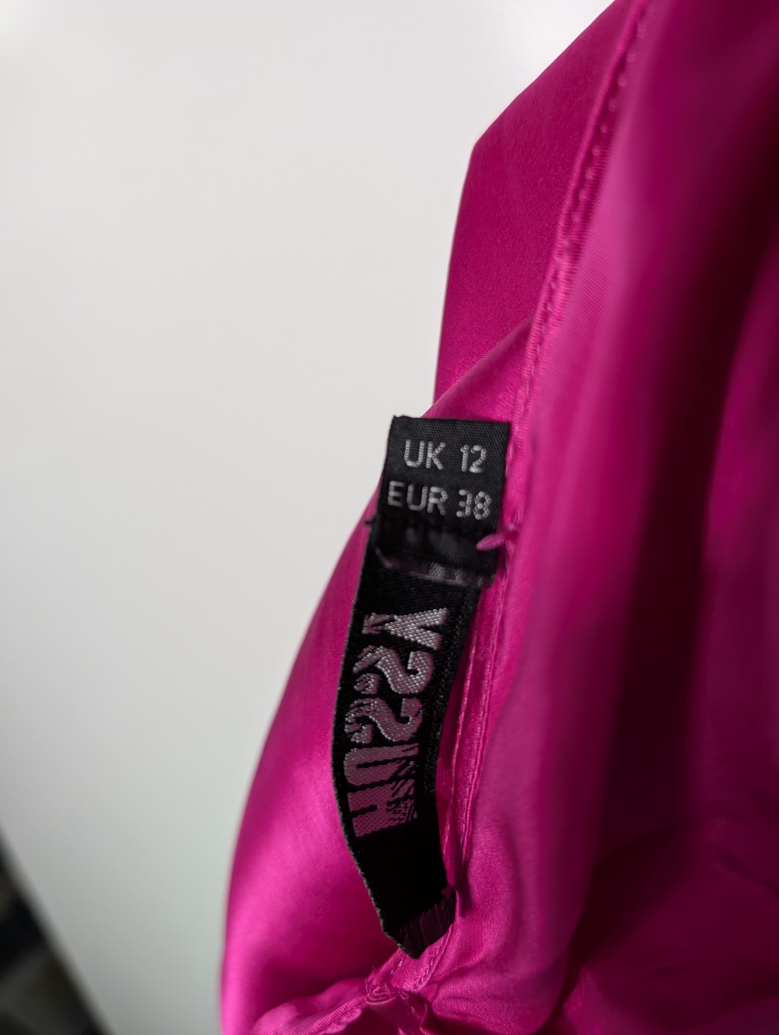 Hussy Racerback Tank Top Pink Geometric Print AU 12 — photo 6 of 6