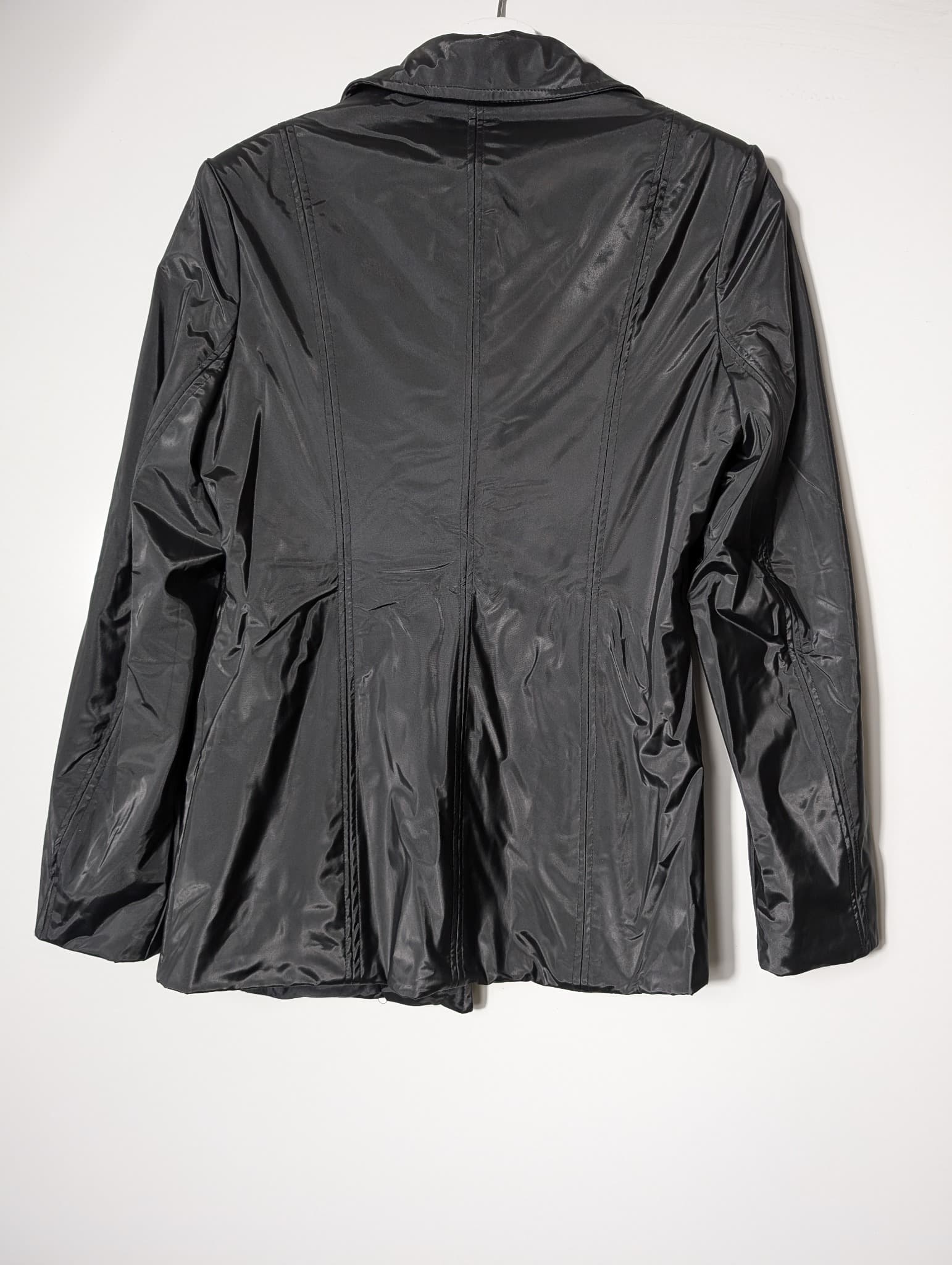 ICE Collection Vintage Nylon Button-Up Jacket Black Size S — photo 4 of 6
