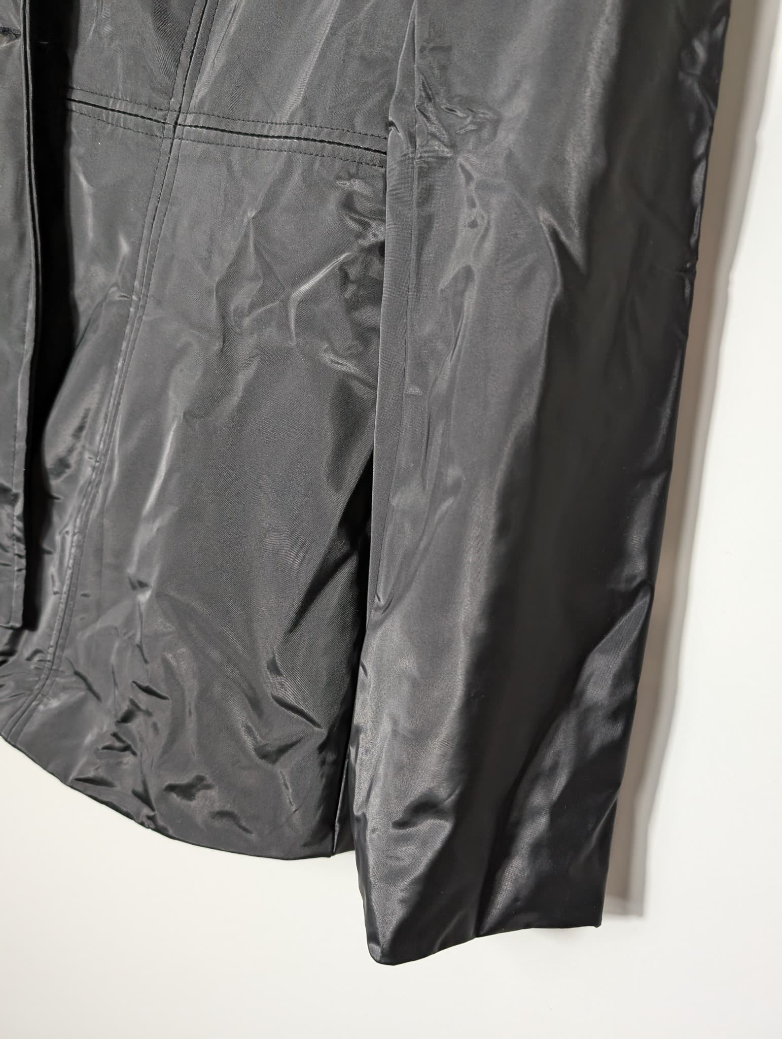 ICE Collection Vintage Nylon Button-Up Jacket Black Size S — photo 3 of 6
