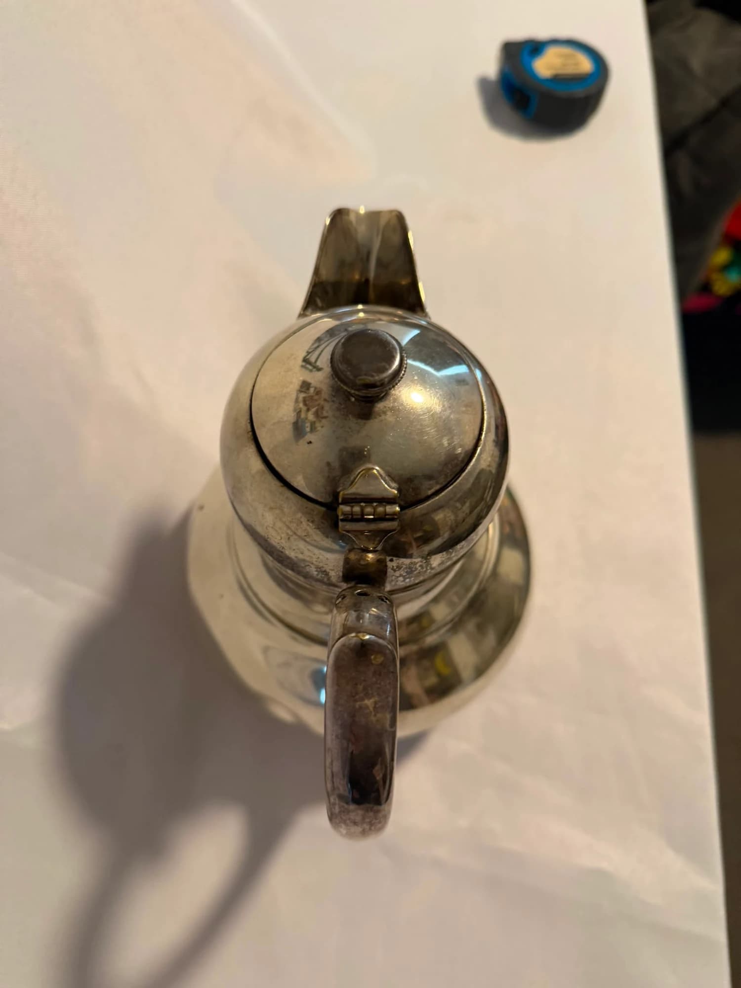 Imperial A1 EPNS Silver Plated Coffee Pot Hard Soldered Phoenix Antique — photo 4 of 8