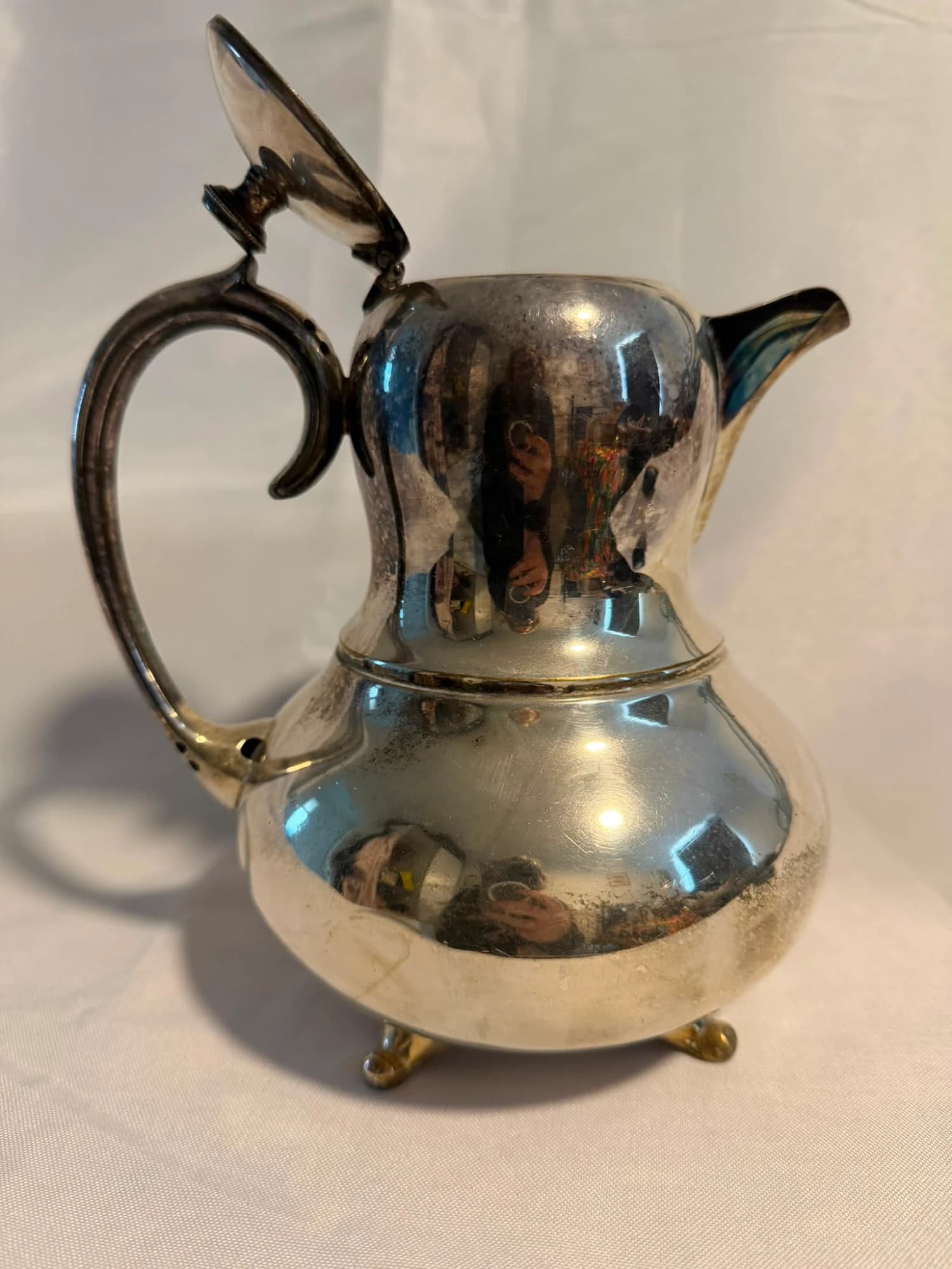 Imperial A1 EPNS Silver Plated Coffee Pot Hard Soldered Phoenix Antique — photo 6 of 8