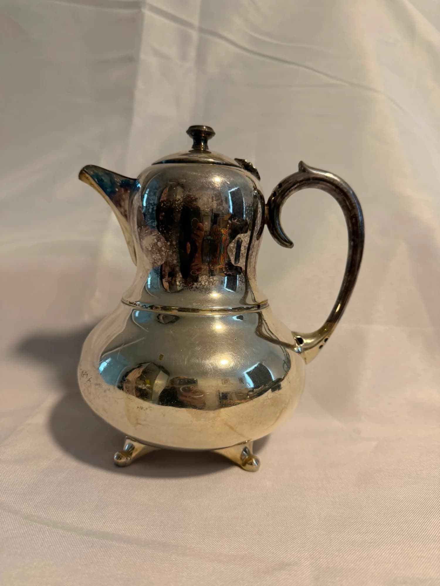 Imperial A1 EPNS Silver Plated Coffee Pot Hard Soldered Phoenix Antique — photo 8 of 8