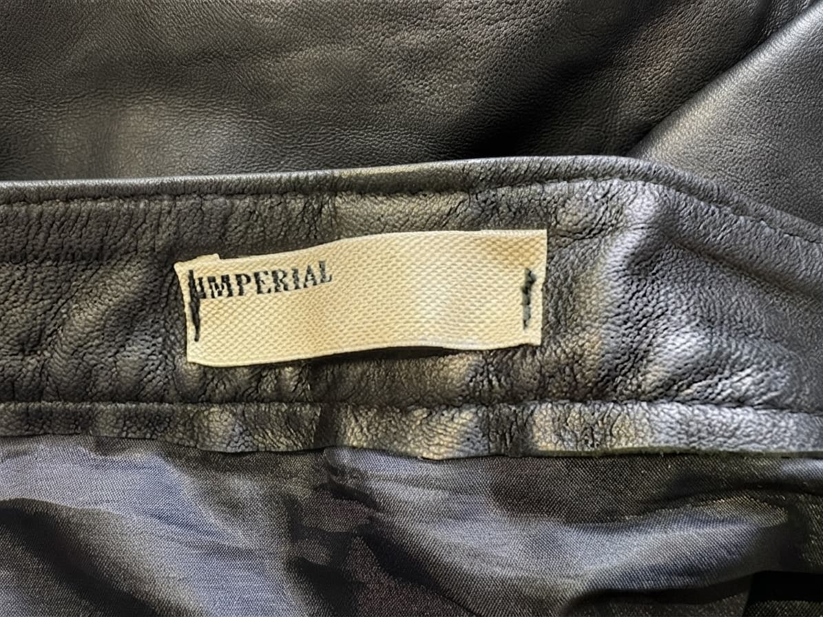 Imperial Leather Midi Skirt Black — photo 2 of 4