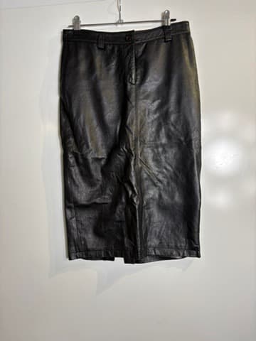 Imperial Leather Midi Skirt Black — photo 4 of 4