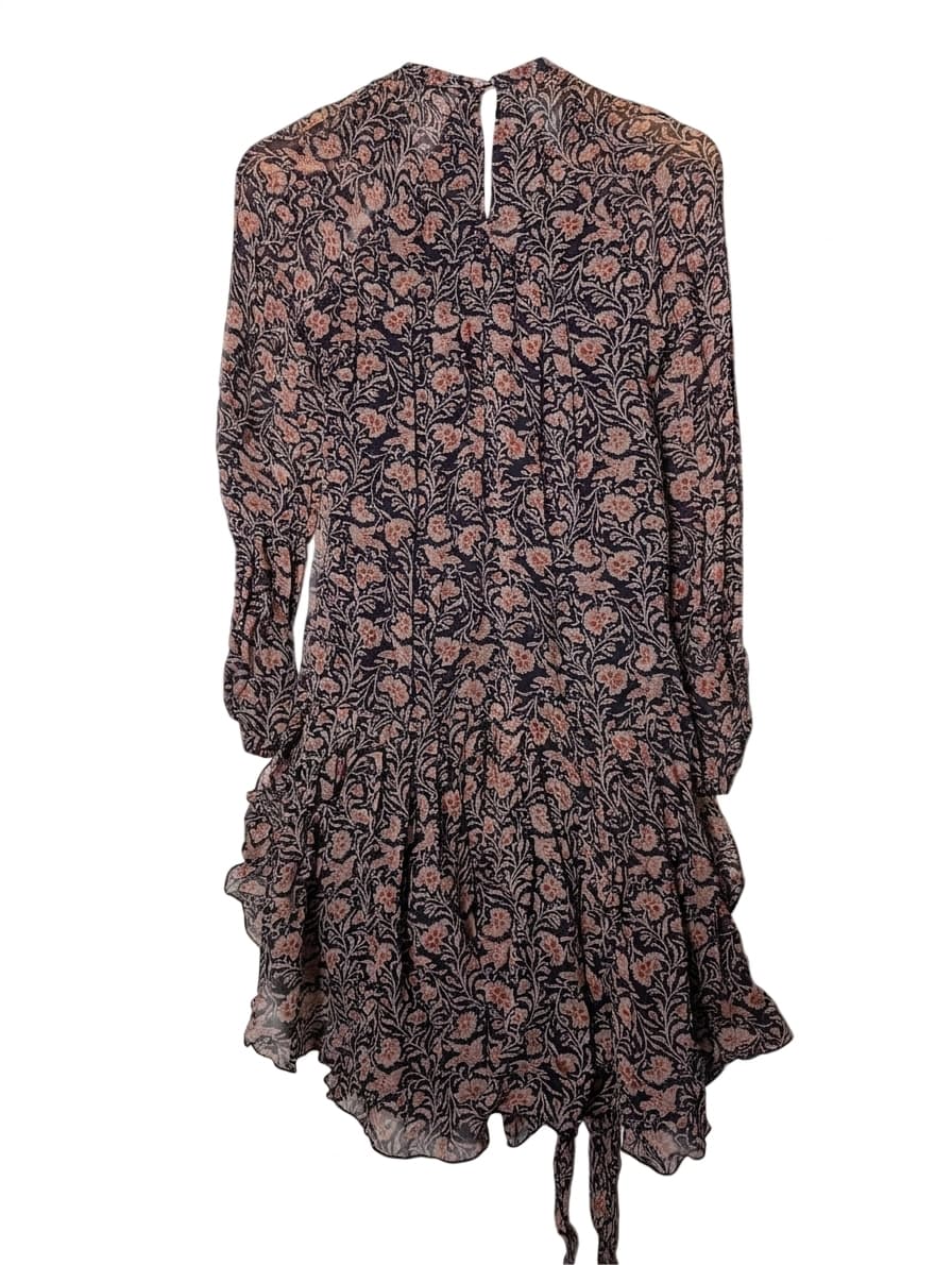 Isabel Marant Etoile Floral Tiered Mini Dress - Size 36 — photo 1 of 10