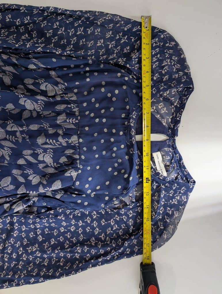 Isabel Marant Etoile Lia Printed Silk Dress - Navy Floral Size 38 — photo 7 of 7