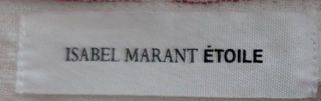 Isabel Marant Etoile Striped Button-Down Shirt - White & Red — photo 3 of 8