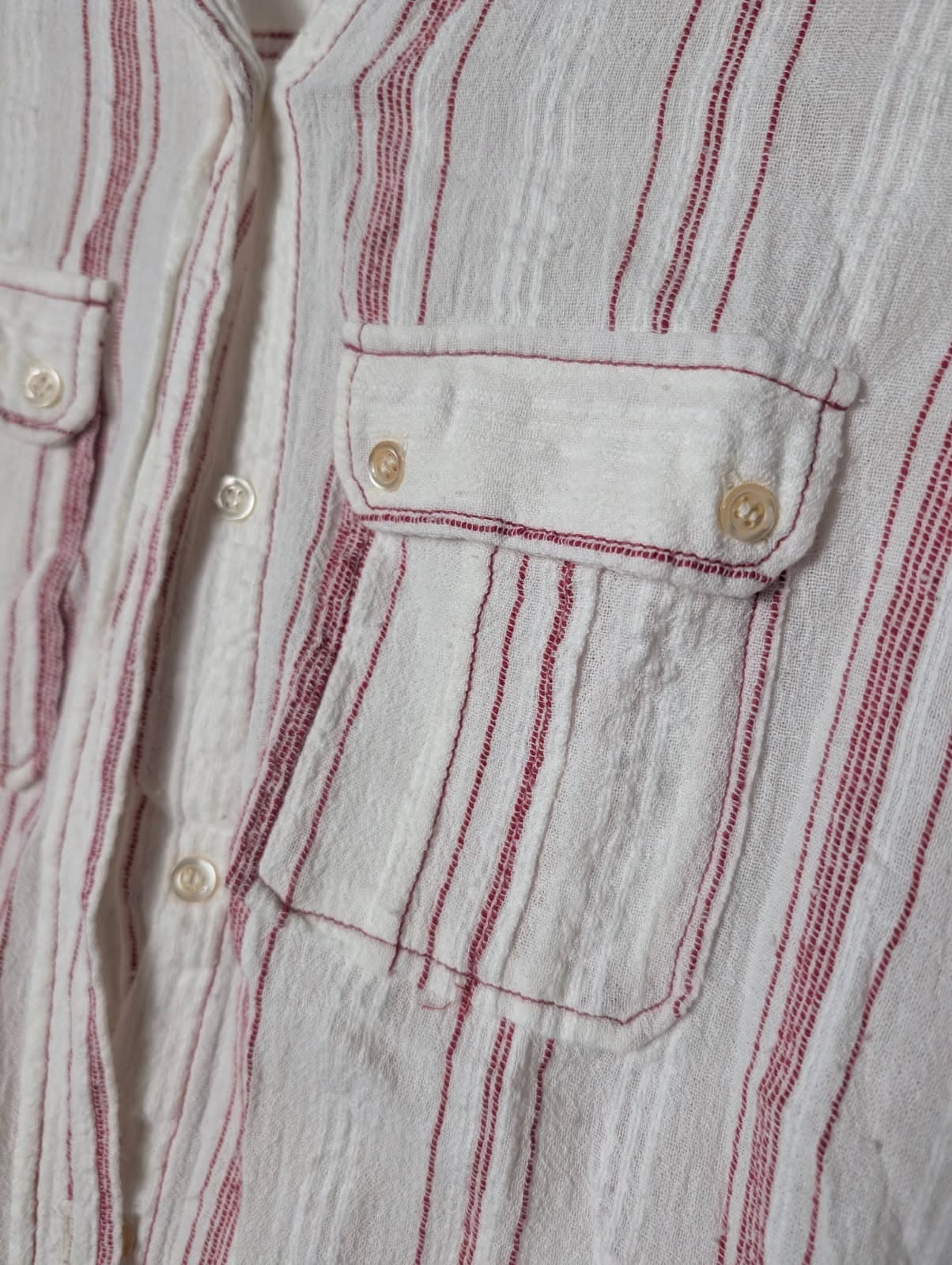 Isabel Marant Etoile Striped Button-Down Shirt - Women's Size 40 — photo 4 of 6
