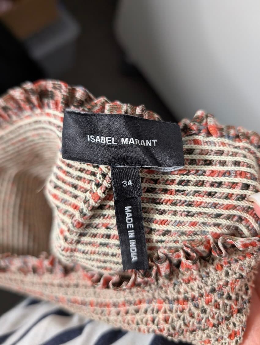 Isabel Marant Silk Maxi Dress - Smocked Tube Top - Size 34 — photo 2 of 8