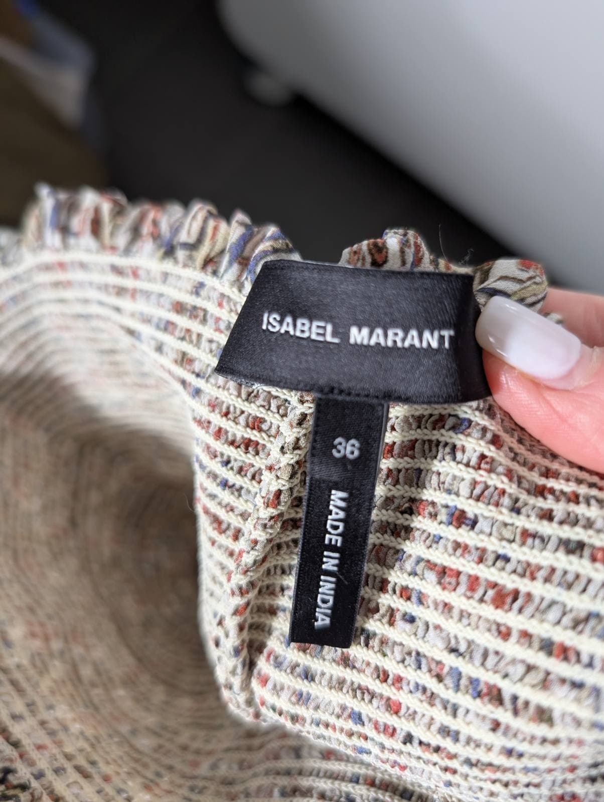 Isabel Marant Silk Smocked Strapless Maxi Dress - Size 36 — photo 3 of 8