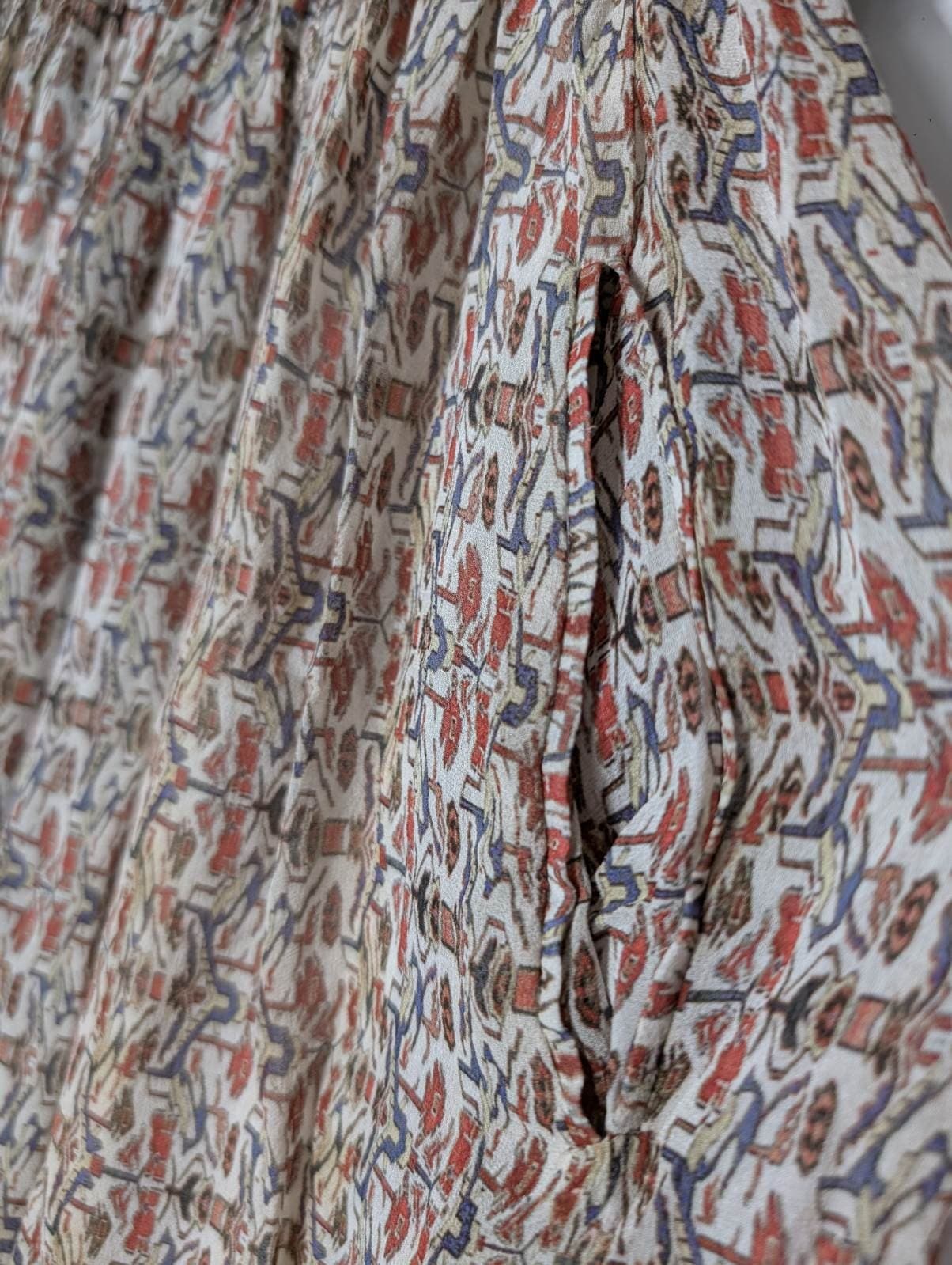 Isabel Marant Silk Smocked Strapless Maxi Dress - Size 36 — photo 4 of 8