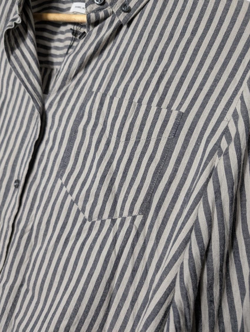 Isabel Marant Étoile Striped Button-Down Shirt - Size 36 — photo 8 of 9