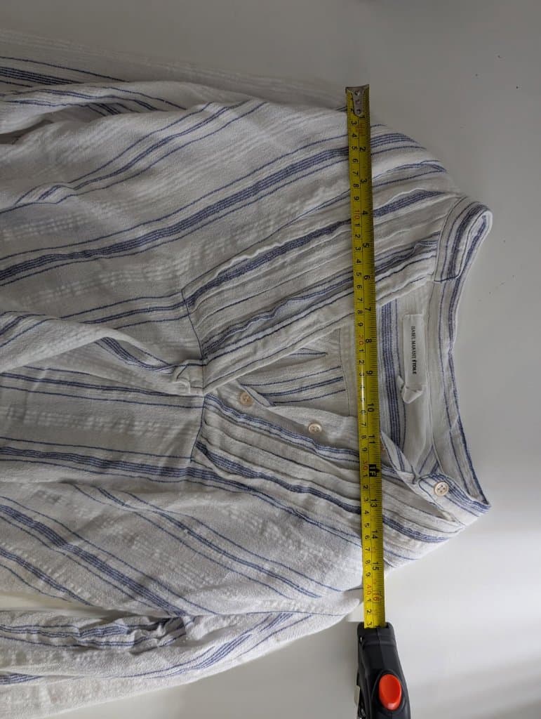 Isabel Marant Étoile Striped Cotton Blouse - Women's Size 40 — photo 8 of 8