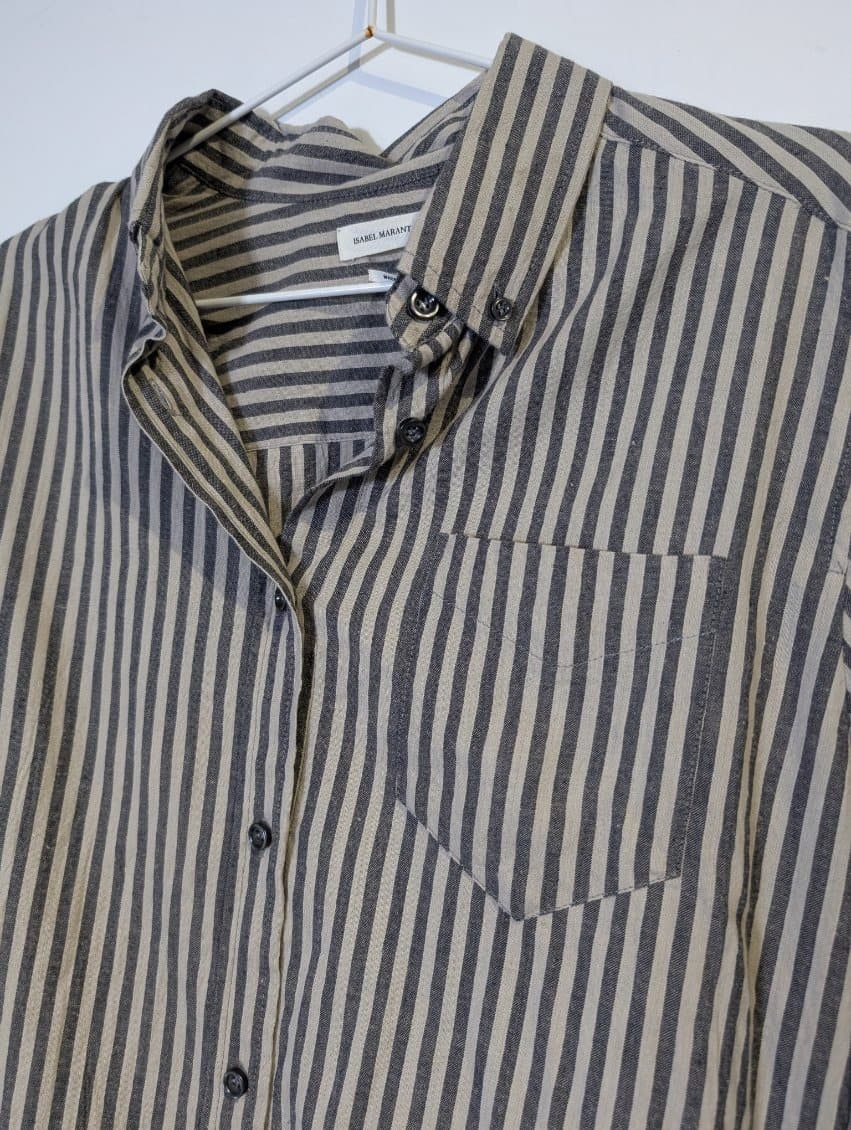 Isabel Marant Étoile Striped Linen Shirt - New With Tags — photo 6 of 7