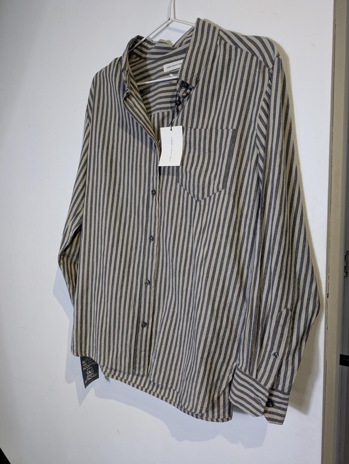 Isabel Marant Étoile Striped Linen Shirt - New With Tags — photo 7 of 7