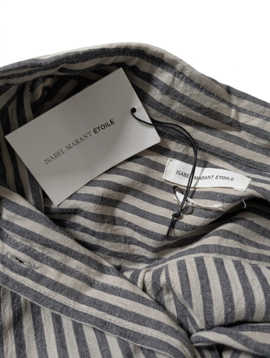 Isabel Marant Étoile Striped Linen Shirt - New With Tags — photo 2 of 7