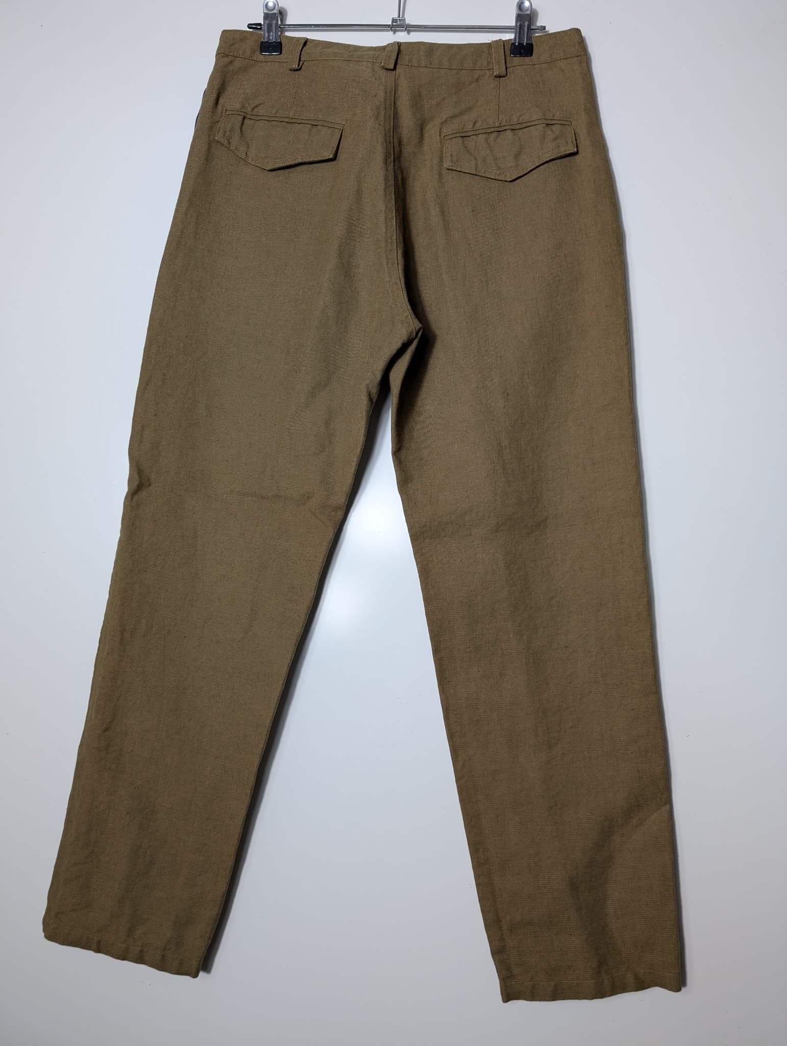 Isabel Marant Utah Linen Blend Trousers Bronze Size 36 — photo 4 of 9