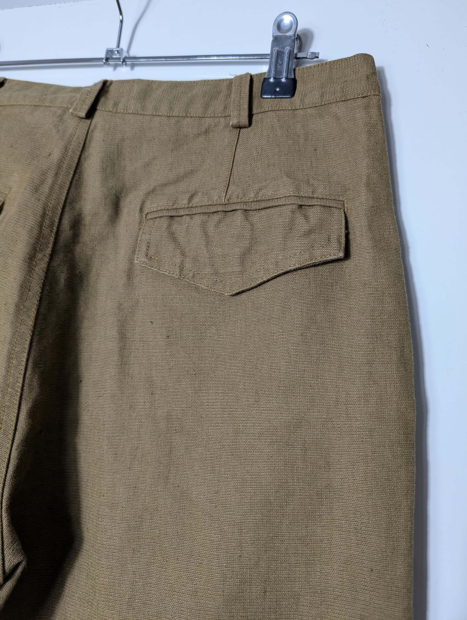 Isabel Marant Utah Linen Blend Trousers Bronze Size 36 — photo 5 of 9
