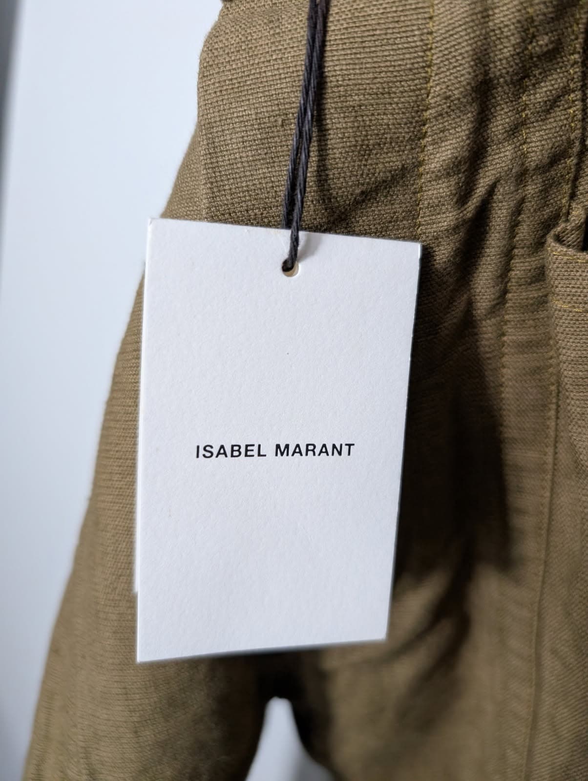 Isabel Marant Utah Trousers - Bronze Linen Blend Size 36 — photo 2 of 9