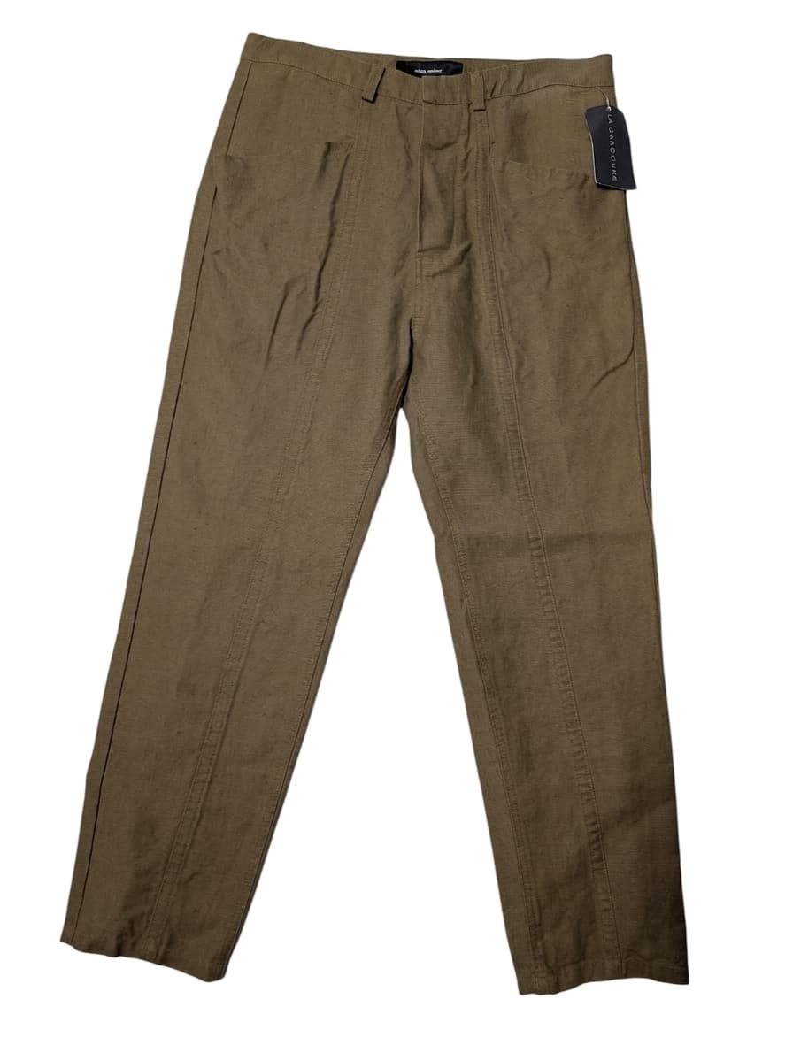 Isabel Marant Utah Trousers - Bronze Linen Blend Size 36 — photo 1 of 9