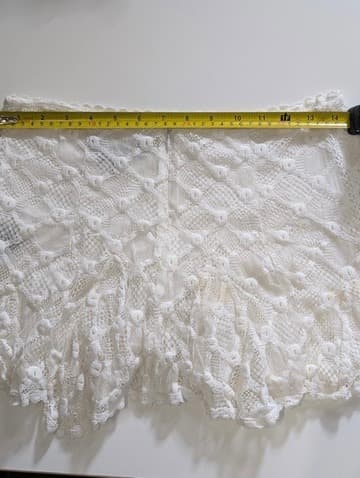 Isabel Marant White Crochet Lace Skirts - Size 38 — photo 1 of 8