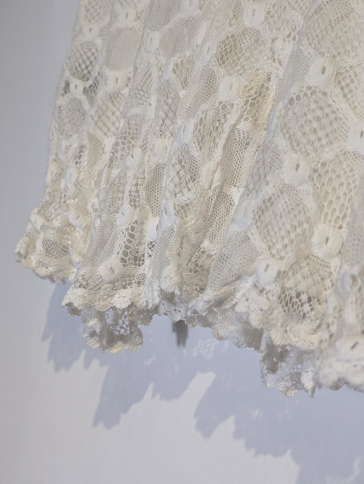 Isabel Marant White Crochet Lace Skirts - Size 38 — photo 7 of 8