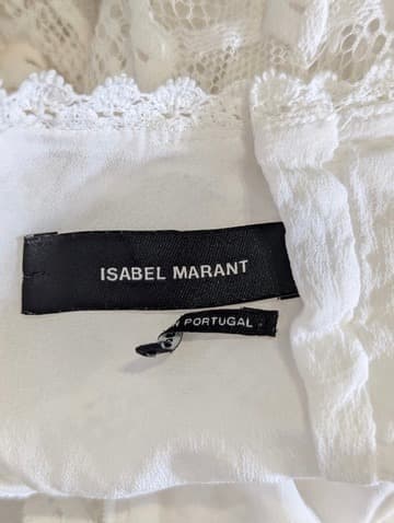 Isabel Marant White Crochet Lace Skirts - Size 38 — photo 8 of 8