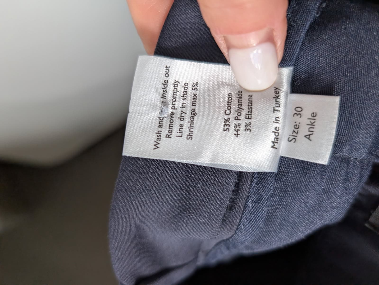 IVY Copenhagen Alice MW Pants Navy Blue Size 30 — photo 2 of 7