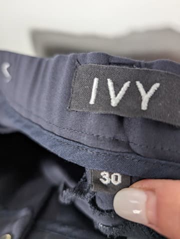 IVY Copenhagen Alice MW Pants Navy Blue Size 30 — photo 3 of 7