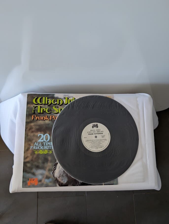 J&B Records Frank Patterson When Irish Eyes Are Smiling Vinyl LP — photo 4 of 6