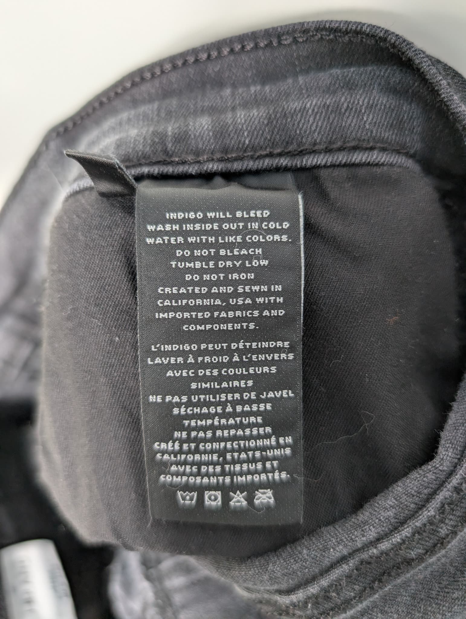 J Brand Maria Skinny Jeans Black Women's Size 31 — photo 9 of 10