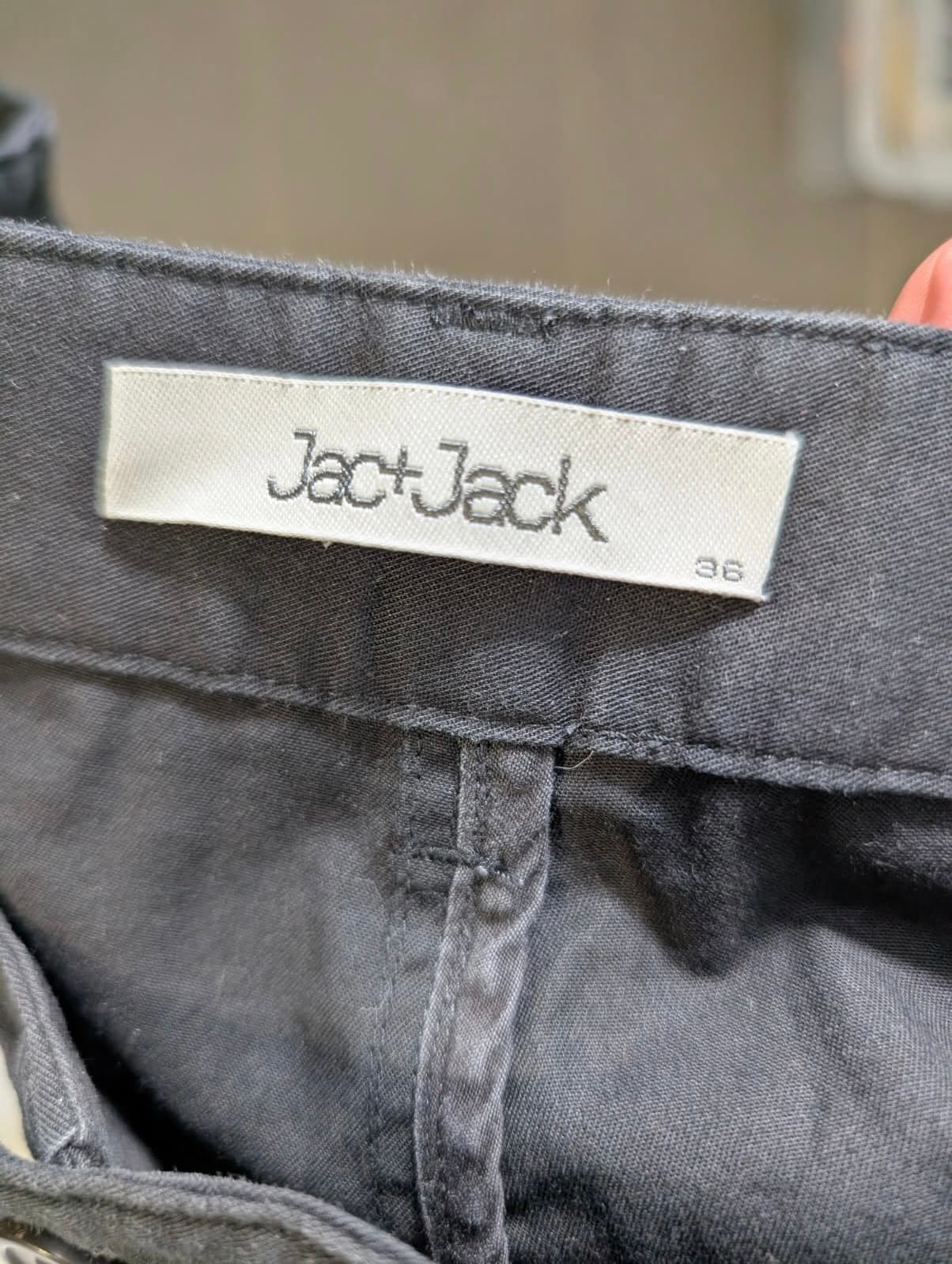 Jac+Jack Men's Black Chino Pants - Size 36 — photo 3 of 5