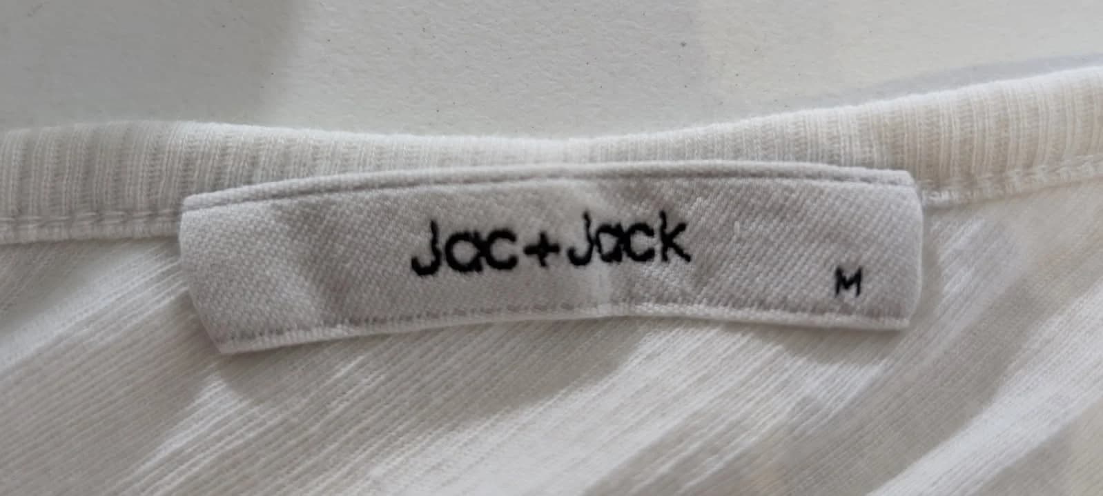 Jac+Jack White Ribbed V-Neck Tank Top — photo 3 of 8