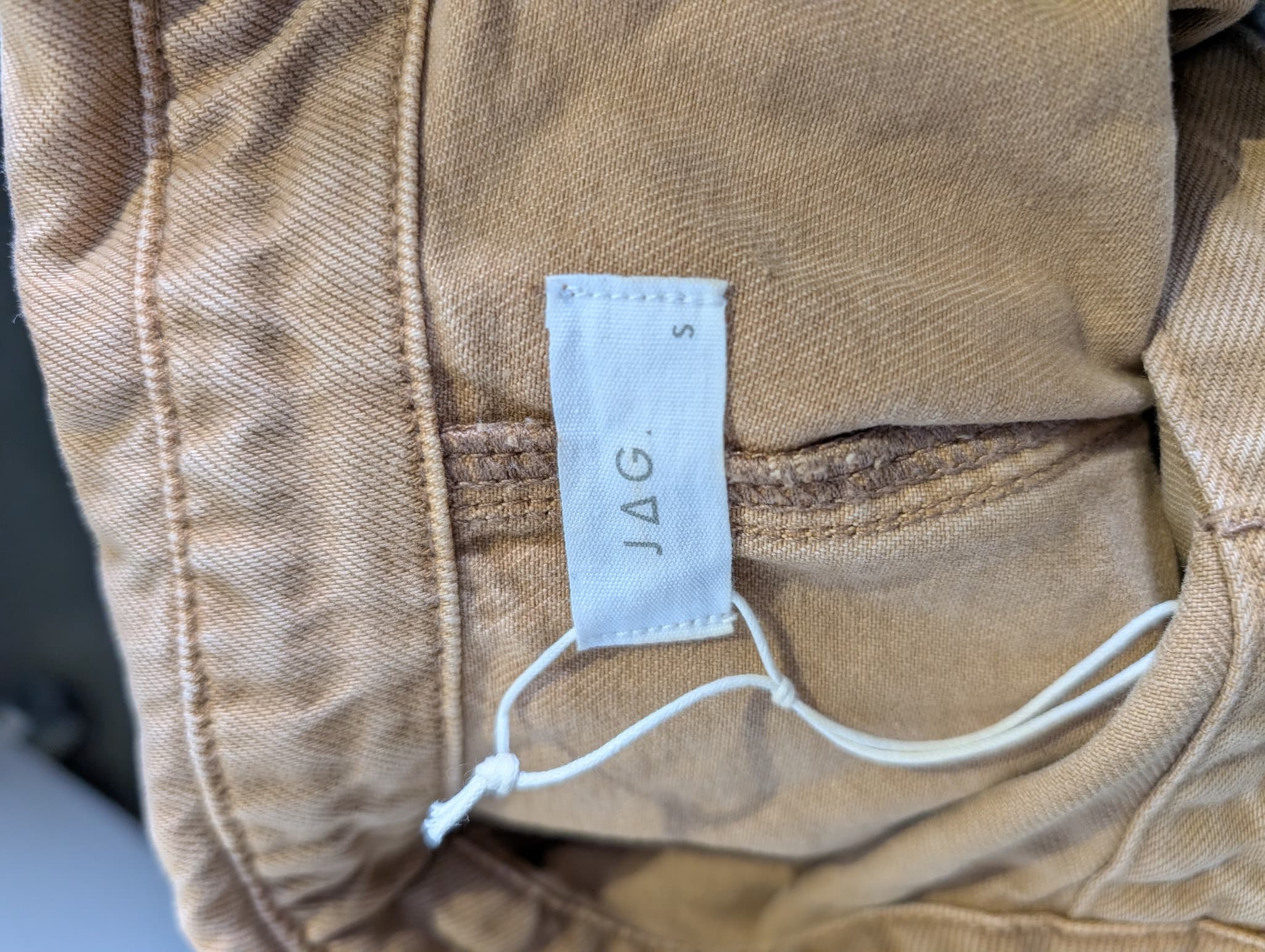 JAG Women's Denim Utility Shirt Dress Tan Size S — photo 5 of 8