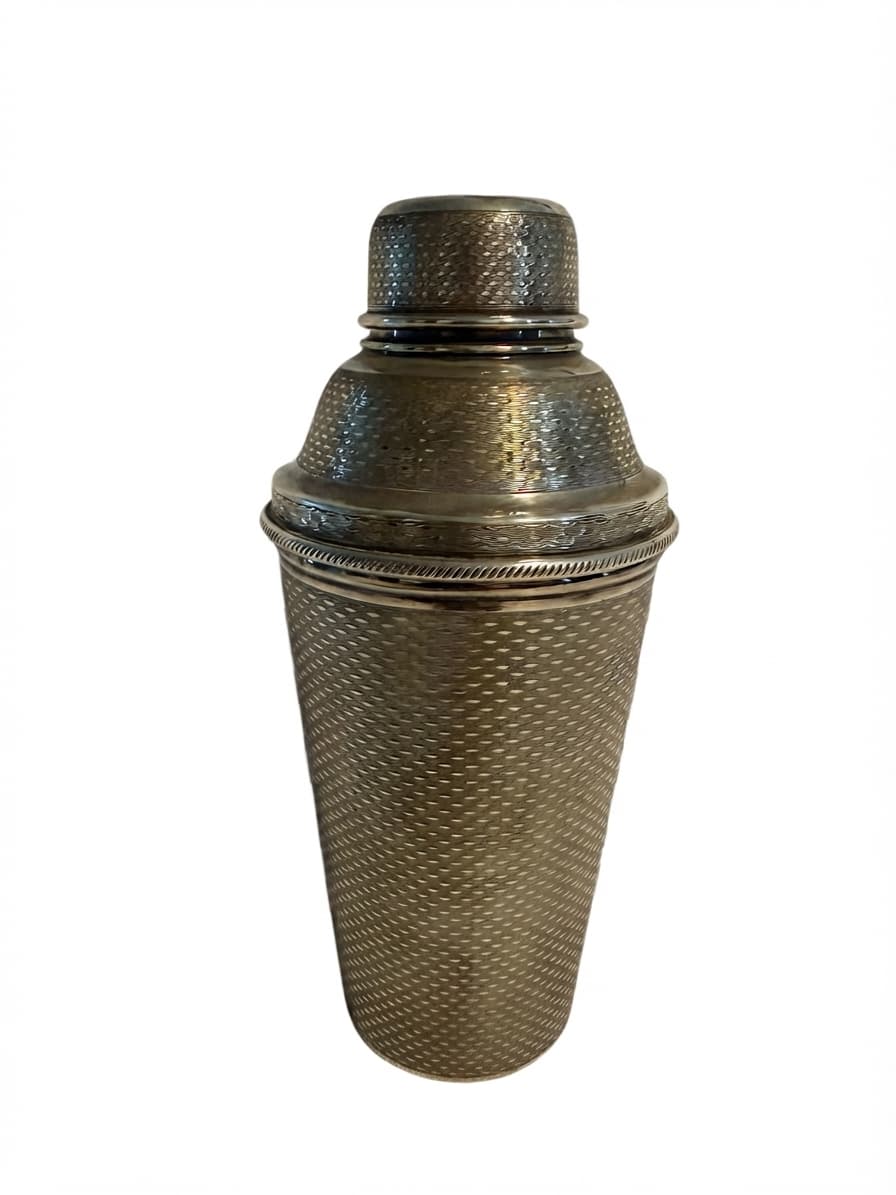 James Dixon & Sons Art Deco Silver Plated Cocktail Shaker Made in England — photo 1 of 8