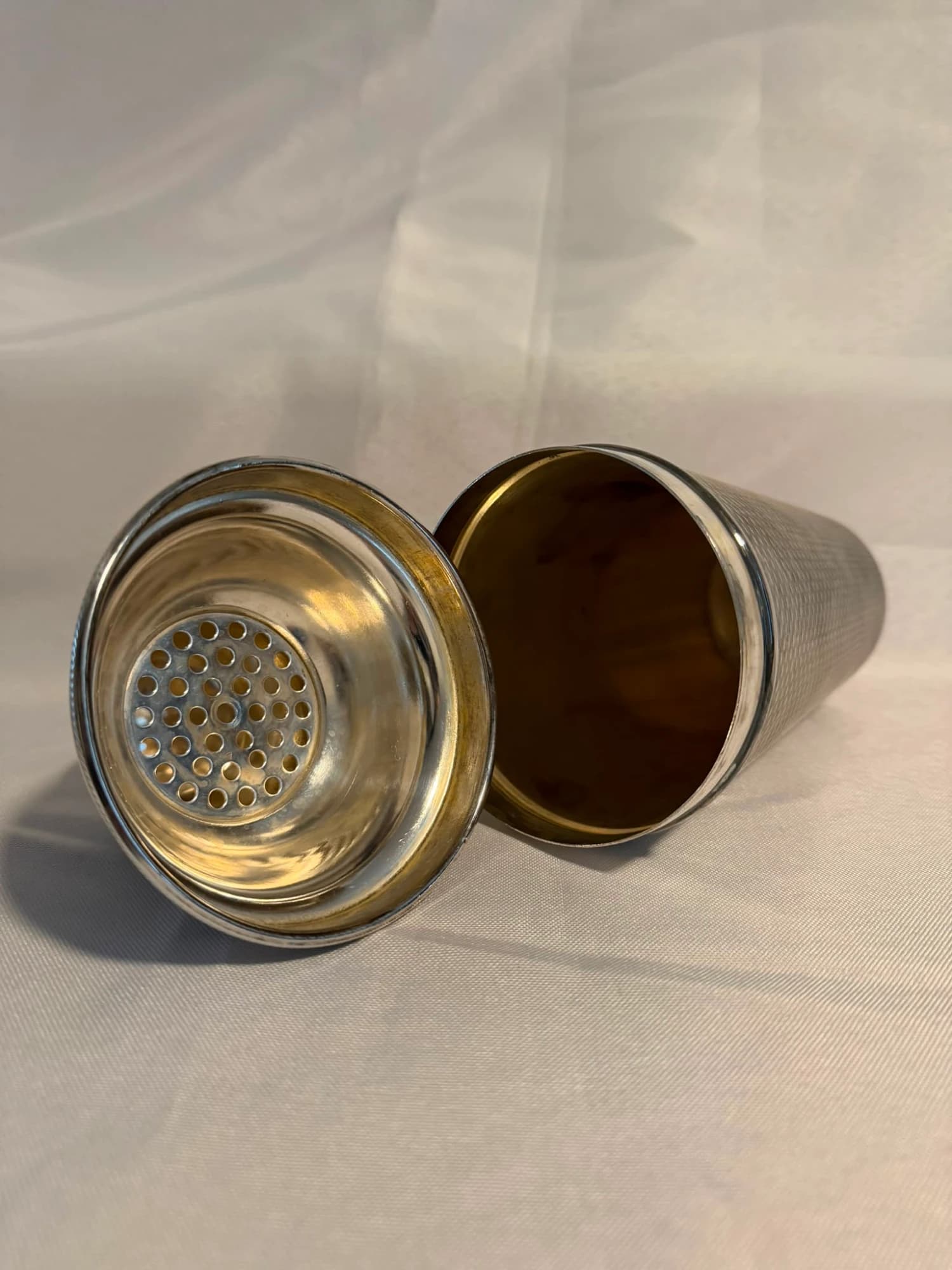 James Dixon & Sons Art Deco Silver Plated Cocktail Shaker Made in England — photo 5 of 8