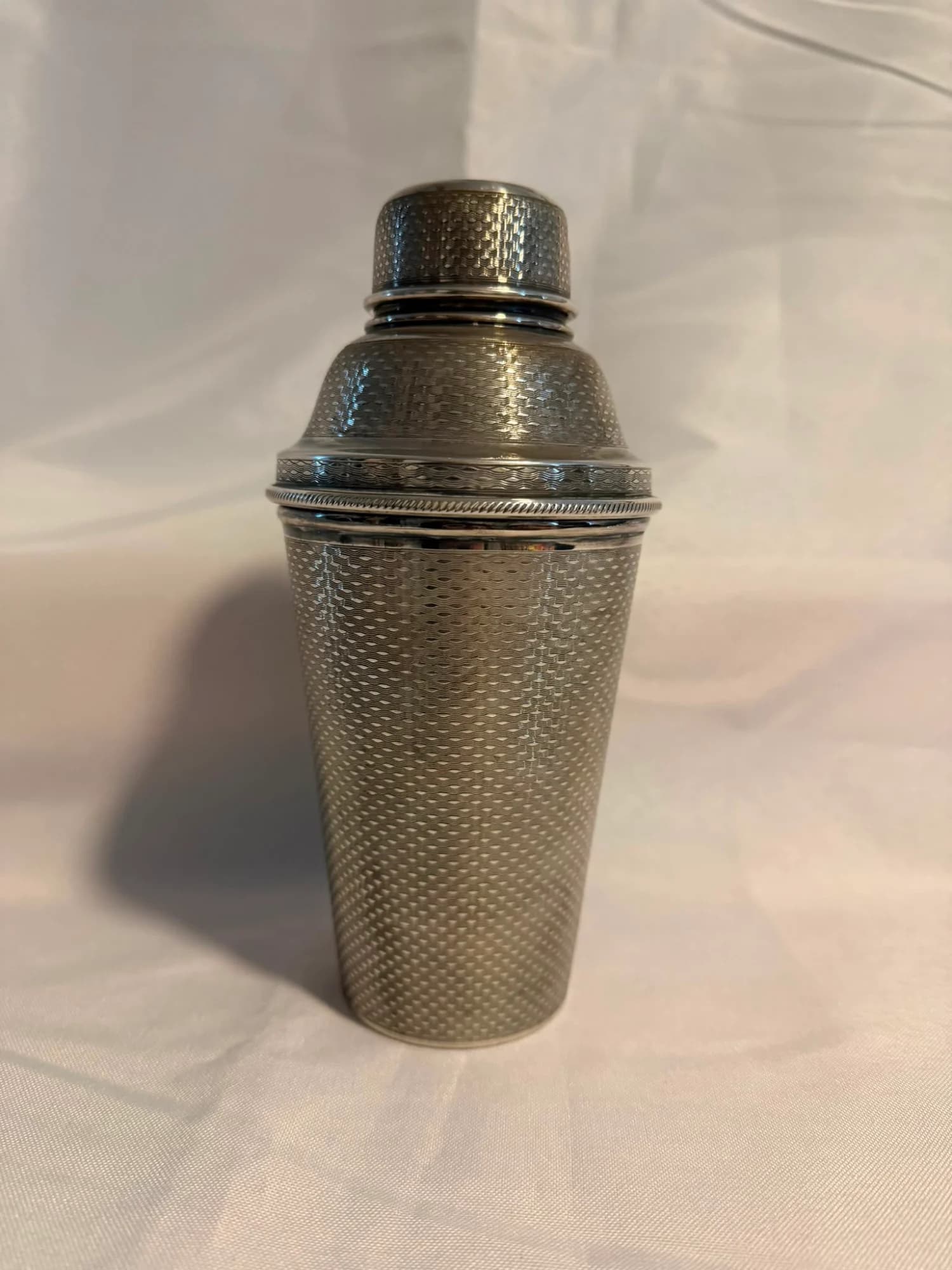 James Dixon & Sons Art Deco Silver Plated Cocktail Shaker Made in England — photo 8 of 8