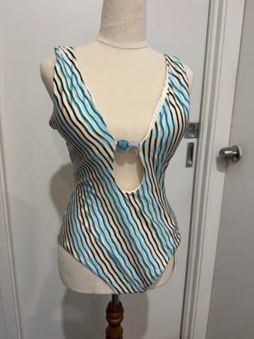 Jets Australia One-Piece Swimsuit Black Size 12 — photo 6 of 13