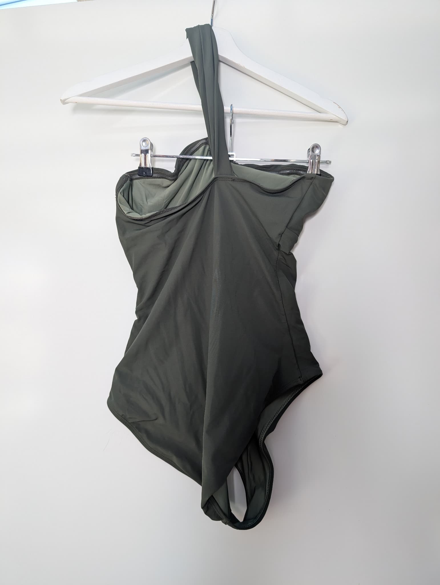 JETS Halter Neck One-Piece Swimsuit Olive Green AU 12 — photo 4 of 8